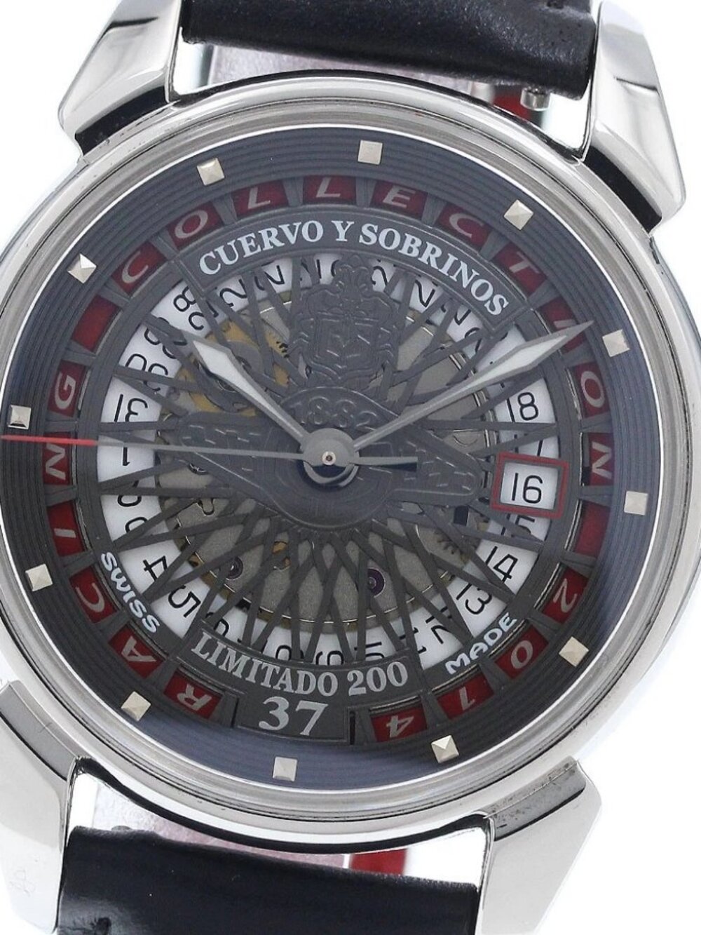 CUERVO Y SOBRINOS Histriador Racing 3195RC Limited Automatic Men's Watch_945842
